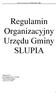 Regulamin Organizacyjny Urzędu Gminy SŁUPIA