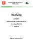 WOJEWÓDZKI URZĄD PRACY w Białymstoku. Ranking. zawodów deficytowych i nadwyżkowych w woj. podlaskim w 2014r.