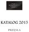 KATALOG 2015 PRZĘSŁA