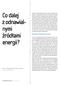 Co dalej z odnawialnymi. źródłami energii? Odnawialne źródła energii w Polsce. Prof. Władysław Mielczarski Politechnika Łódzka