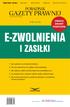 E-ZWOLNIENIA I ZASIŁKI UWAGA! ZMIANY PRZEPISÓW