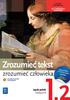 Zrozumieć tekst. zrozumieć człowieka. Język polski. Podręcznik. online LICEUM TECHNIKUM. Język polski. w ćwiczeniach. zakres podstawowy i rozszerzony