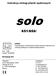Instrukcja obsługi pilarek spalinowych. solo 651/656/