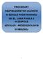 PROCEDURY BEZPIECZEŃSTWA UCZNIÓW W SZKOLE PODSTAWOWEJ IM. BŁ. JANA PAWŁA II W ZESPOLE SZKOLNO - PRZEDSZKOLNYM W MESZNEJ