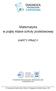Matematyka w piątej klasie szkoły podstawowej
