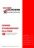CENNIK STANDARDOWY DLA FIRM. Dotyczy usług kurierskich realizowanych we współpracy z firmą Siódemka Definicje podstawowe... str. 2