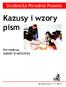 Studencka Poradnia Prawna. Kazusy i wzory pism. Pod redakcją. Izabeli Kraśnickiej. Wydawnictwo C.H. BECK