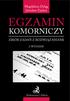 Magdalena Dyląg Jarosław Ziętara EGZAMIN KOMORNICZY ZBIÓR ZADAŃ Z ROZWIĄZANIAMI 2. WYDANIE. Wydawnictwo C.H.Beck