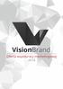Vision Brand Oferta współpracy marketingowej 2014