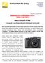 Komunikat dla prasy. EMBARGO DO 8 WRZEŚNIA 2010 r. GODZ. 6:00 (CET) Nikon COOLPIX P7000 - kompakt z profesjonalnymi funkcjami lustrzanki