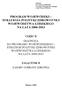PROGRAM WOJEWÓDZKI STRATEGIA POLITYKI ZDROWOTNEJ WOJEWÓDZTWA ŁÓDZKIEGO NA LATA 2006-2013