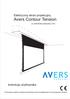 Elektryczny ekran projekcyjny Avers Contour Tension