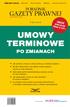 Umowy terminowe. po zmianach. Uwaga! Rewolucyjne zmiany w 2016 r.