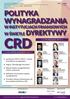 CRD POLITYKA WYNAGRADZANIA W INSTYTUCJACH FINANSOWYCH W ŚWIETLE DYREKTYWY. 18-19 LISTOPADA 2015 r. HOTEL MERCURE GRAND Warszawa