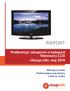 RAPORT. Preferencje zakupowe w kategorii Telewizory LCD - Okazje.info, maj 2010. Wiodące marki Preferowane parametry Liderzy rynku