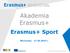 Erasmus+ Sport Warszawa, 17.10.2014 r.