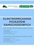 ELEKTROMECHANIK POJAZDÓW SAMOCHODOWYCH