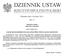 Warszawa, dnia 14 stycznia 2016 r. Poz. 62 OBWIESZCZENIE. z dnia 11 grudnia 2015 r.