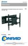 Uchwyt ścienny do TV, LCD SpeaKa Professional, maks. 55 kg, 81 cm - 152 cm (32'' - 60'') Strona 1 z 7