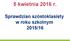 5 kwietnia 2016 r. Sprawdzian szóstoklasisty w roku szkolnym 2015/16