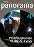 panorama Polityka spójności na lata 2014-2020 inforegio Inwestycje w regiony europejskie Zima 2011/2012