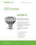 LED Lamp 6W MR16. A New Experience in Light