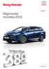 Nowy Avensis. Wyprzedaż rocznika 2015