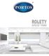 ROLETY KATALOG - CENNIK. 2015 www.portosrolety.pl