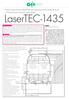 LaserTEC-1435. Podstawowe zastosowanie toromierzy TEST