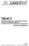 TM-47.1 PROGRAM KONFIGURACYJNY DLA MULTIPLEKSERA 8XRS232 / ETHERNET 10BASE-T