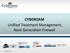 CYBEROAM Unified Treatment Management, Next Generation Firewall