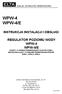 ZAKŁAD AUTOMATYKI PRZEMYSŁOWEJ INSTRUKCJA INSTALACJI I OBSŁUGI REGULATOR POZIOMU WODY WPW-4/E