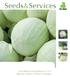 Seeds&Services. Rijk Zwaan Katalog Brassica 2013 kapusta kalafior brokuł kalarepa