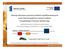 Wymogi dotyczące promocji projektów współfinansowanych przez Unię Europejską w ramach środków Europejskiego Funduszu Społecznego