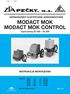 MODACT MOK MODACT MOK CONTROL