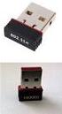 150Mbps bezprzewodowa karta nano USB IEEE802.11b/g/n Nr produktu 000993655