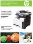 Urządzenie wielofunkcyjne HP Color LaserJet seria CM3530 Instrukcja obsługi