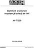 Multimetr z testerem rezystancji izolacji do 1kV AX-TI220. Instrukcja obsługi