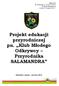 Projekt edukacji przyrodniczej pn. Klub Młodego Odkrywcy Przyrodnika SALAMANDRA