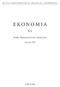 ACTA UNIVERSITATIS NICOLAI COPERNICI EKONOMIA. Nauki Humanistyczno-Społeczne. Zeszyt 391 TORUŃ 2009