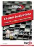 Katalog Produktów 2013 / 2014. www.sopro.pl. Chemia budowlana