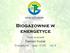 Biogazownie w energetyce