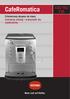 730/ 750 770. CafeRomatica. Ciśnieniowy ekspres do kawy Instrukcja obsługi i wskazówki dla użytkownika. Neue Lust auf Kaffee.