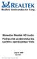 Menedżer Realtek HD Audio Podręcznik użytkownika dla systemu operacyjnego Vista. Luty 27, 2008. Spis treści