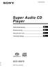 Super Audio CD Player
