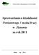 Sprawozdanie z działalności Powiatowego Urzędu Pracy w Złotowie za rok 2011 Złotów maj 2012 r.