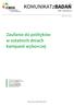 KOMUNIKATzBADAŃ. Zaufanie do polityków w ostatnich dniach kampanii wyborczej NR 146/2015 ISSN 2353-5822