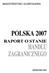 MINISTERSTWO GOSPODARKI POLSKA 2007 RAPORT O STANIE HANDLU ZAGRANICZNEGO