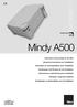 Mindy A500. control unit. Instructions and warnings for the fitter. Istruzioni ed avvertenze per l installatore