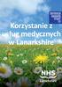 Korzystanie z usług medycznych w Lanarkshire